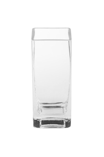 VÁZA ČTVERCOVÁ 10X10CM D-25CM (05-063/250)