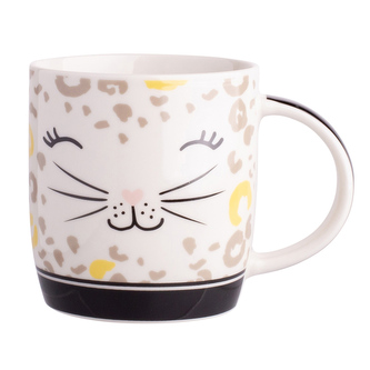 HRNEK BARYŠKA ŠIROKÁ PORCELÁN NBC 300ML SPOD. KOT