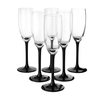 ONYX SADA 6 SKLENIC NA ŠAMPAN 180ML