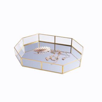 GOLDEN HONEY PODLOŽKA S ZRCADLEM 30X20CM (COLOR BOX)