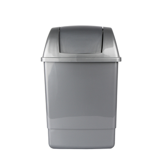 KOŠ KLIP 12L STŘÍBRNÝ (100)