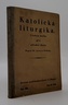 Katolická liturgika