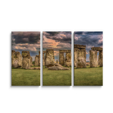 Obraz - 3-dílný Stonehenge: 120x80 cm