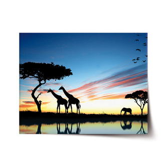 Plakát Sahara: 120x80 cm