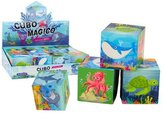 Magiczna kostka edukacyjna zwierzęta morskie MIX