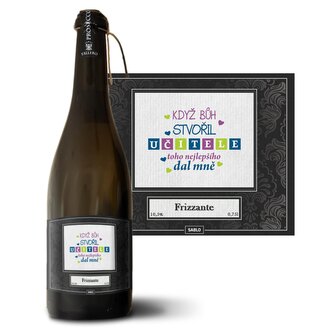 Prosecco Když Bůh stvořil učitele: 0,75 l  Prosecco Když Bůh stvořil učitele: 0,75 l