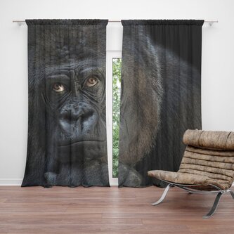 Závěs Gorila: 2ks 140x250cm