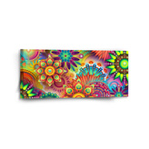 Obraz Barevné obrazce: 110x50 cm