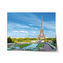 Plakát Eiffel Tower 5: 120x80 cm