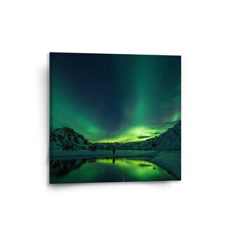 Obraz Zelená záře: 50x50 cm Obraz Zelená záře: 50x50 cm