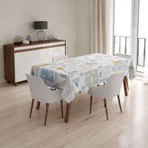 Ubrus Cestičky s dopravou: 130x130 cm