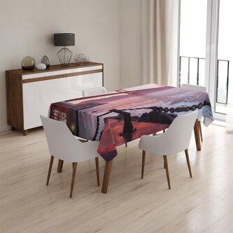 Ubrus Golden Gate: 90x90 cm