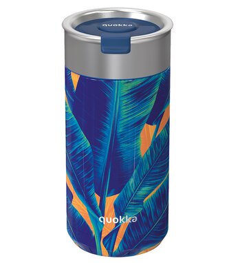 Termohrnek se sítkem Boost, 400ml, Quokka, blue jungle
