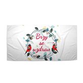 Ručník Brzy se uzdrav 2: 50x100 cm