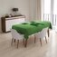 Ubrus Green Blocks: 130x130 cm