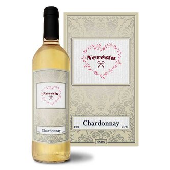 Bílé víno Nevěsta srdce: 0,75 l 