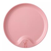 Dětský talíř Mio Deep Pink