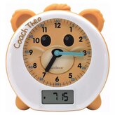 Dětský budík Coach Theo s vícebarevným osvětlením, vypráví pohádky v angličtině