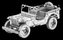 METAL EARTH 3D puzzle Jeep Willys MB Overland (ICONX)