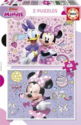 EDUCA Puzzle Minnie 2x48 dílků