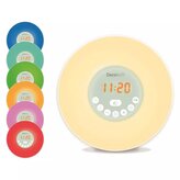 Barevný budík Decotech Sunrise (východ slunce)