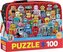 EUROGRAPHICS Puzzle ve svačinovém boxu Roboti 100 dílků