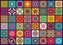 CHERRY PAZZI Puzzle Čtverce s ornamenty 1000 dílků