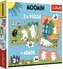 TREFL Sada 3v1 Mumínci (2x puzzle + pexeso)