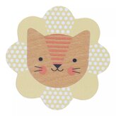 Petit Collage Dřevěné chrastítko lvíček