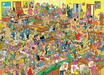 Puzzle JvH Domov pro seniory 1500 dílků