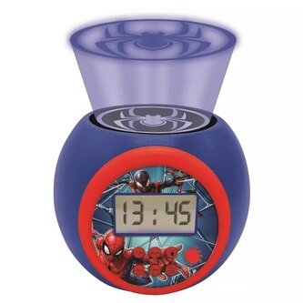 Dětský budík Spider-Man s projektorem