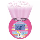 Dětský radiobudík Jednorožec s projektorem