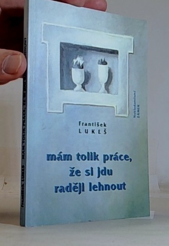 Mám tolik práce, že si jdu raději lehnout