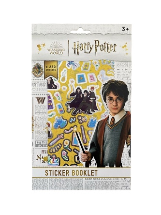 Samolepky Sticker booklet, žluté, Harry Potter
