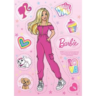 Jedlý papír k vystřižení barbie - Dekora