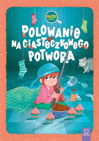 Polowanie na Ciasteczkowego Potwora. Duże litery Polowanie na Ciasteczkowego Potwora. Duże litery