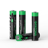 Aku AAA/LR03 Li-Pol 500mAh 1,5V-4ks s USB-C nabíjením