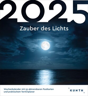 Zauber des Lichts - KUNTH Postkartenkalender 2025