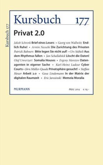 Kursbuch 177 Kursbuch 177