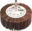 Kotouč lamelový radiální 80x30  P-40 s hřídelí 6 mm