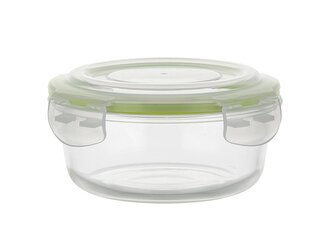 SKLENĚNÁ NÁDOBA NA POTRAVINY FRIGO KULATÁ 620ML