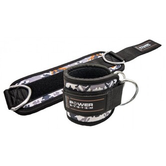 Power System - Kotníkový adaptér Ankle straps Camo 3470 - black brown