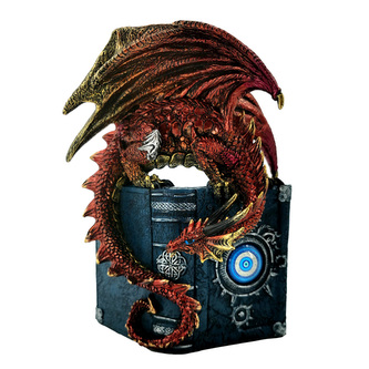 Soška - Magický sen- Ohnivý drak- Kniha