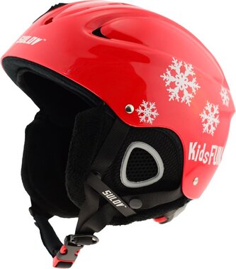 Lyžařská přilba SULOV® KidsFUN, vel. XS/S (53-56), červená
