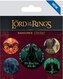 Placka The Lord Of The Rings|Pán prstenů set 5 kusů (25 mm 38 mm)
