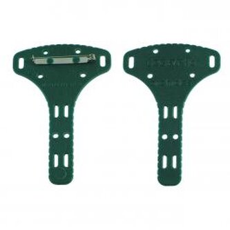 Orchidea klip zelený - 12 ks