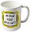 Bílý keramický hrnek Friends|Přátelé: How You Doin' (objem 315 ml)
