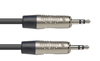 Stagg NAC6MPSR, kabel stereo mini Jack/mini Jack, 6m