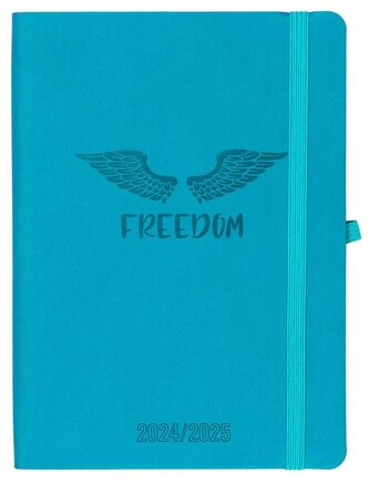 Kalendarz szkolny 2024/25 B6 tyg Salsa atramentowy