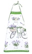 Zástěra kuchyňská, Provence levandule, zelená